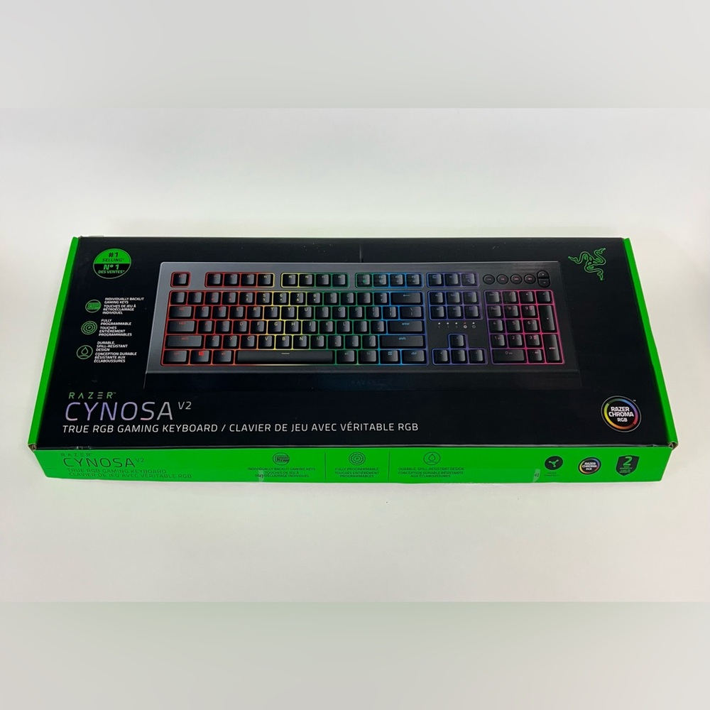 Razer Cynosa V2 Gaming Keyboard with RGB Lighting